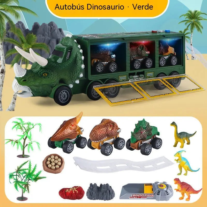 đŠđ A dinoszaurusz teherautĂł, ami tĂĄrol, indĂt Ă©s szĂłrakoztat! đ”âš