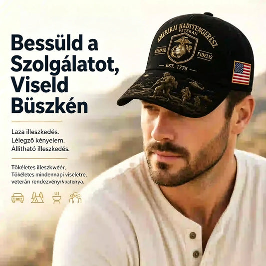 🤠🧢 Tengerészgyalogság Örök Hűségsapka