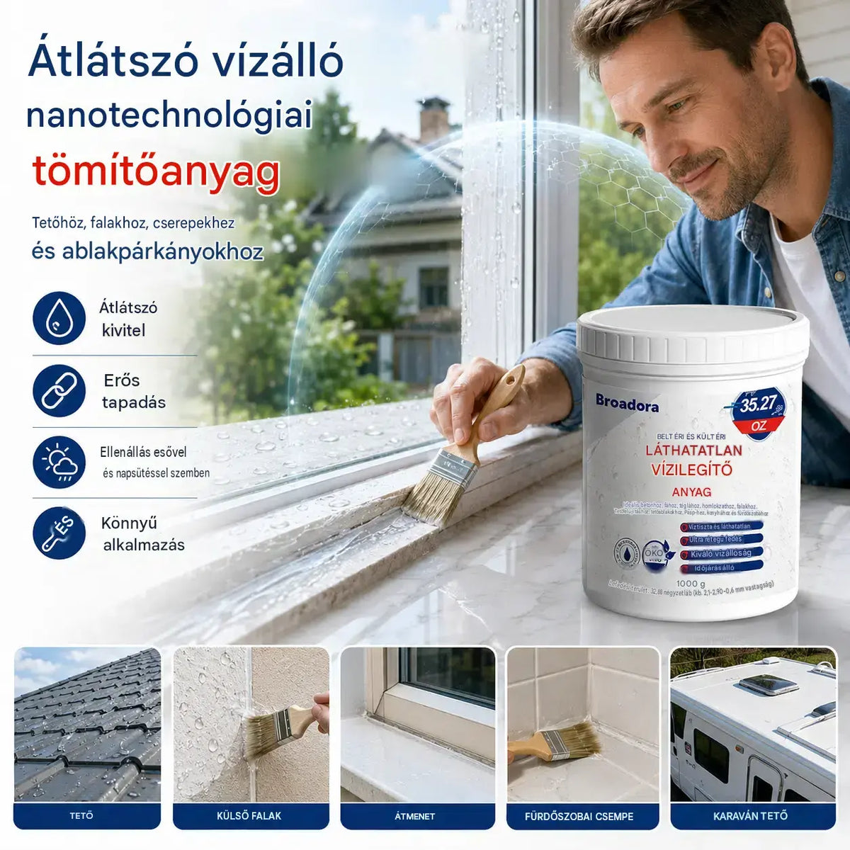 1 darab 9500 Ftđ§âšđ ĂtlĂĄtszĂł, vĂzĂĄllĂł Ă©s tömĂtĆanyag, amely kitölti a rĂ©seket Ă©s repedĂ©seket. Alkalmas fa, csempĂ©k, ĂŒveg Ă©s fĂ©m felĂŒletekre! đȘ