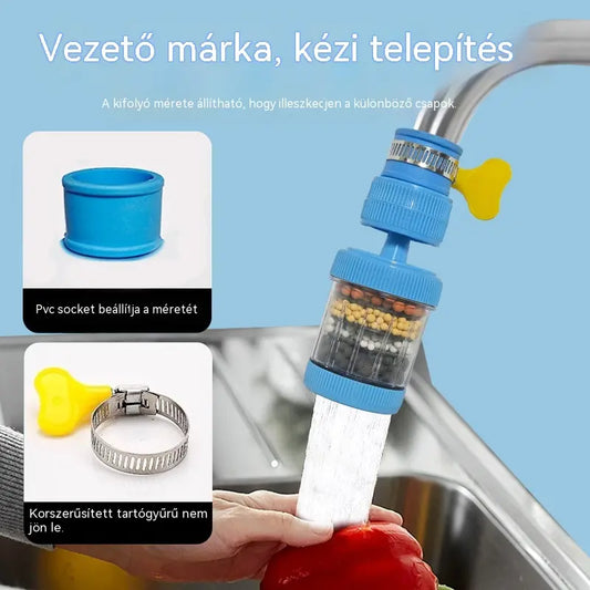 2 tétel 8700 Ft.🔥Vegyél egyet, és a másodikat ingyen kapod! 💧 Csapszűrő: javítja a csapvíz minőségét.