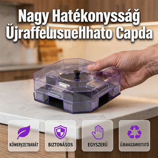 2 darabos csomag mindössze 10060 forintért – rendkívül hatékony, újrafelhasználható csótánycsapda.