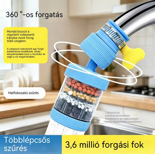 2 tétel 8700 Ft.🔥Vegyél egyet, és a másodikat ingyen kapod! 💧 Csapszűrő: javítja a csapvíz minőségét.