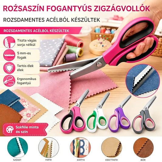 ✂️🧵Multifunkcionális olló kézimunkához, könnyedén készíthetsz vele szemet gyönyörködtető csipkét!