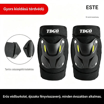 🔥 [Korlátozott ideig féláron] Fluoreszkáló védő térdvédők – Minden évszakban alkalmasak
