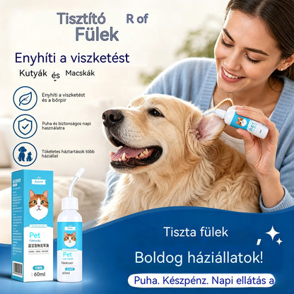 🐶2 tétel 9400 Ft.🐱 Fültisztító kutyák és macskák fülviszketésének enyhítésére.