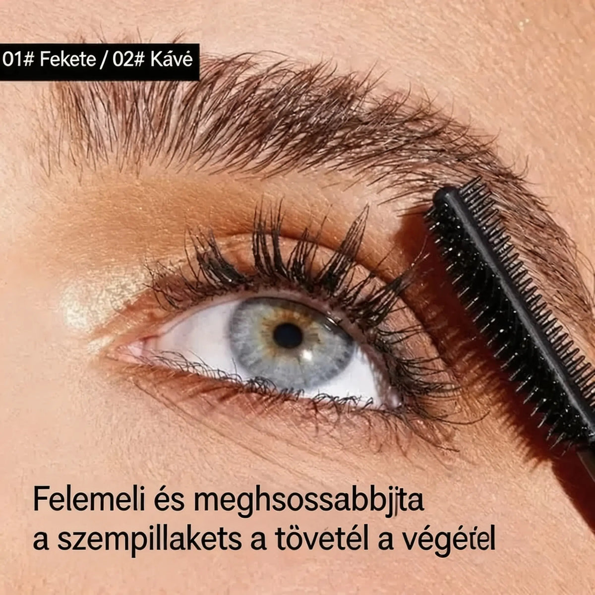 🥳Vásárolj egyet, kapsz egyet ingyen: 👁️✨ Csodálatos, egész napon át tartó, elkenődésmentes pillákat varázsol! Vízálló szempillaspirál szálakkal a természetes, dús eredményért💖