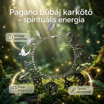 Női vintage charmos karkötő misztikus hangulattal – Mennyei, gótikus és bohém ékszerek 🔮✨