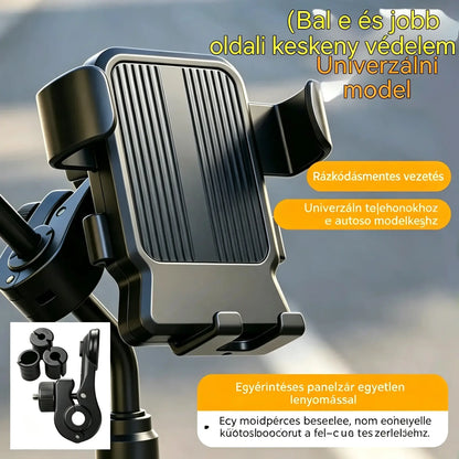 🔥【50% kedvezmény korlátozott ideig】🚴 Biztonságos fogású motoros telefontartó