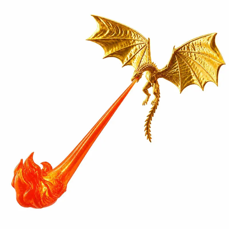 🐉🔥 3D tűzokádó sárkány LED fény | Fantázia világító könyvespolc dekoráció