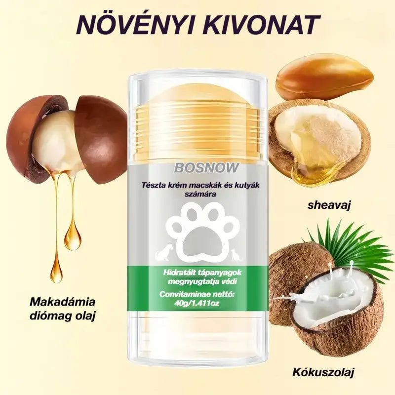 💧3 tétel 9500 Ft🐾 Hidratáló mancsbalzsam – 🐶 Kényeztesd kedvenced puha és egészséges mancsait