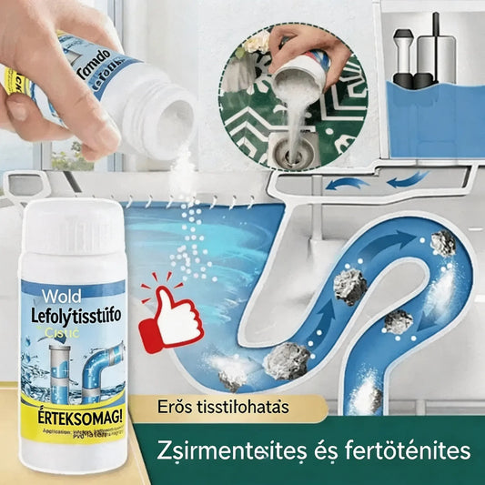 🛁💦【Vásárolj 1-et, kapsz 1-t ingyen】🌟Mosogató- és lefolyótisztító: nagy sűrűségű hab kivonatok és lebontó enzimek alapján.