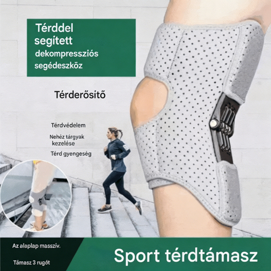 🔥【Korlátozott ideig 50% kedvezmény】🏃‍♀️🏃‍♂️Professzionális térdrögzítő a térd védelmére és a sérülések csökkentésére.