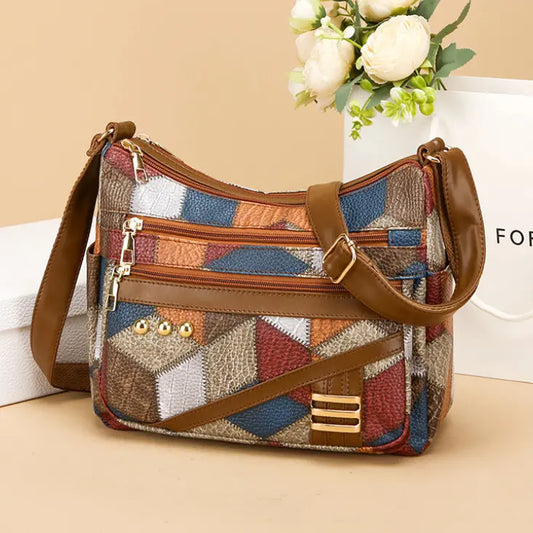 🔥【Vásárolj most 50% kedvezménnyel!】👜 2026-es új divatos PU puha bőr válltáska