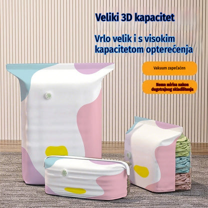 🧳【2000 Ft darabonként】💨 Nagy kapacitású, összenyomható vákuumos tárolózsák: Nincs szükség légpumpára, szivárgásmentes kialakítás, ideális helytakarékosságra a bőröndben és otthon ✈️