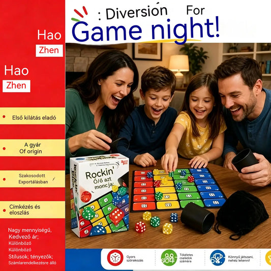 🎲👨‍👩‍👧‍👦Népszerű kockajáték, a Ligreto