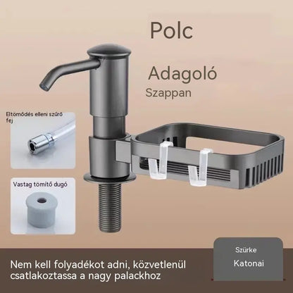 🔥【Féláron, korlátozott ideig!】Fürdőszobai mosdó szappanadagoló hosszabbító csőkészlet