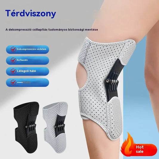 🔥🔥Vásárolj egyet, kapsz egyet ingyen! Utolsó 2 nap! Erőteljes térdrögzítő | Ütéscsillapítás és védelem, sérülésmentes edzés közben.