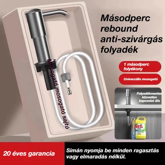 🔥【Féláron, korlátozott ideig!】Fürdőszobai mosdó szappanadagoló hosszabbító csőkészlet
