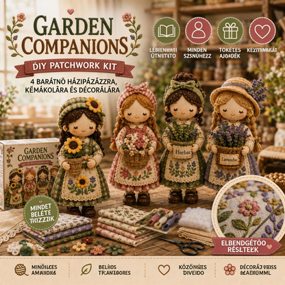 🎁Utolsó nap: Használd ki az 50% kedvezményt! 🧵Patchwork miniatűr készlet a Miniature World sorozatból.
