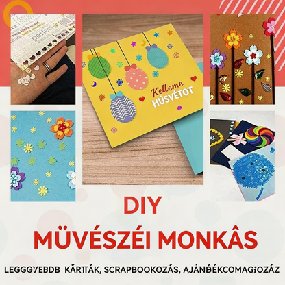 🔥[50% kedvezmény] Gyermek barkácsmintás perforátor szerszám