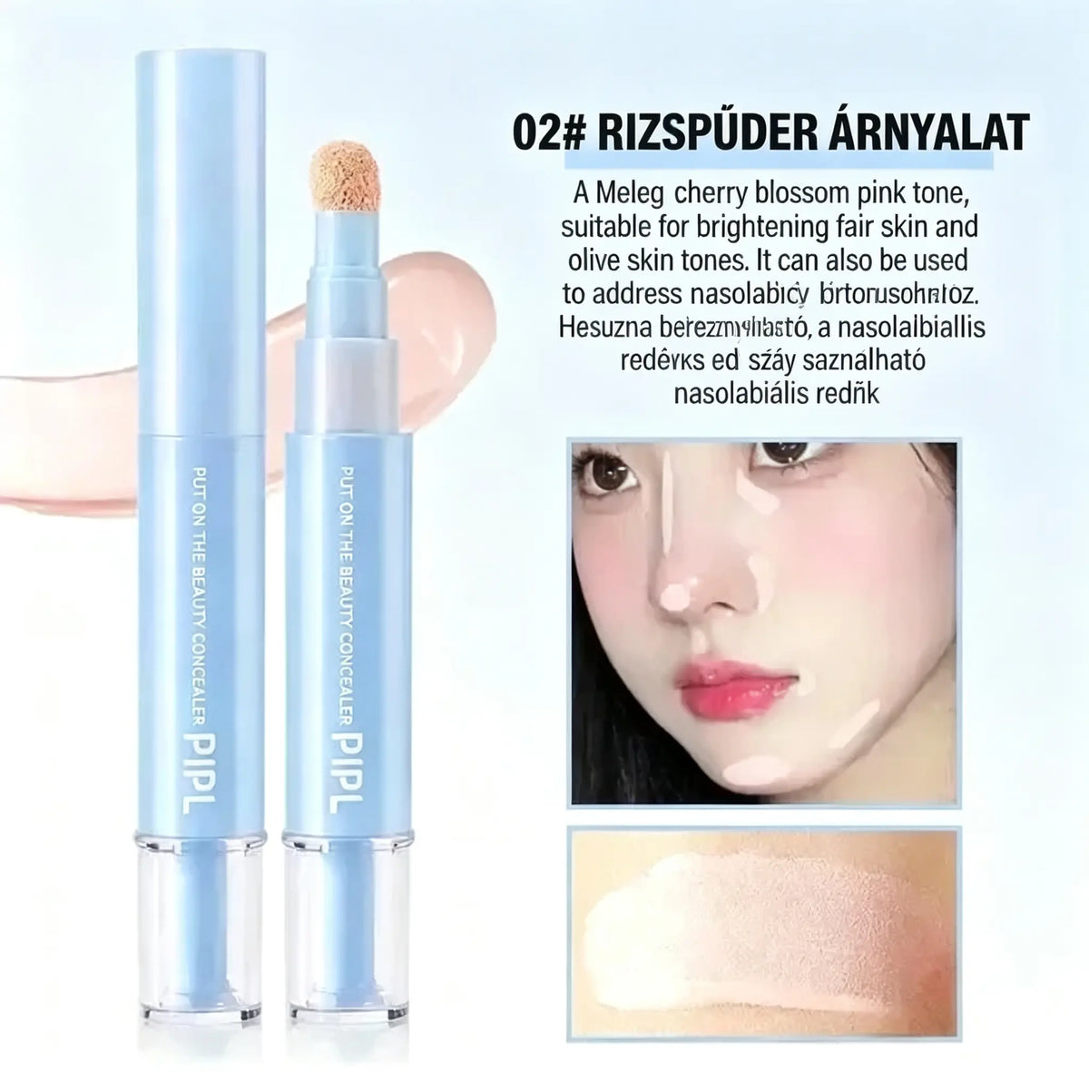 🔥🔥Vásárolj 1-et, kapsz 1-et ingyen! 💄Többfunkciós hidratáló folyékony korrektor toll formában
