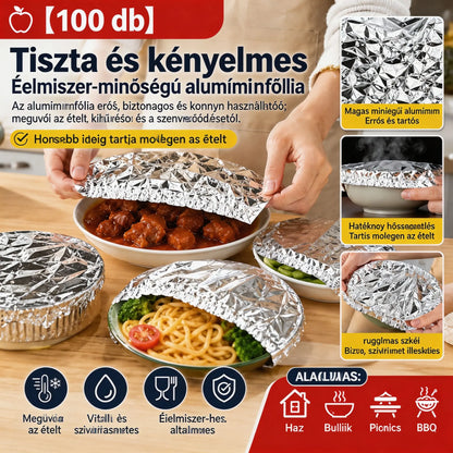 💥💥【100 darab】7900 Forint ⏰ Alumíniumfólia szigetelőborítás