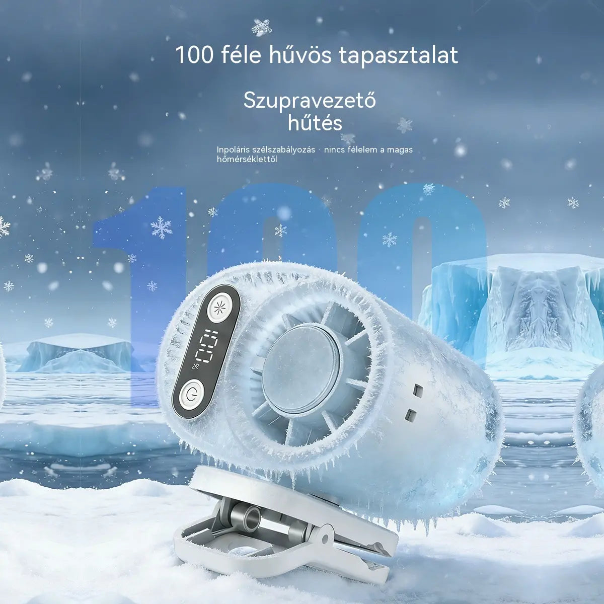 ✨Hordozható autós turbóventilátor a lehűlés segítésére