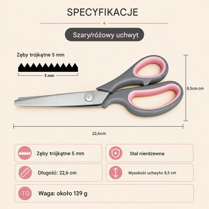 ✂️🧵Multifunkcionális olló kézimunkához, könnyedén készíthetsz vele szemet gyönyörködtető csipkét!