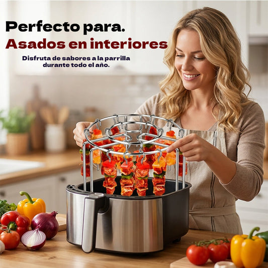 ✨Rozsdamentes acél nyárs grill🍢