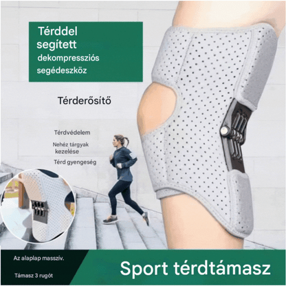 🔥🔥Vásárolj egyet, kapsz egyet ingyen! Utolsó 2 nap! Erőteljes térdrögzítő | Ütéscsillapítás és védelem, sérülésmentes edzés közben.