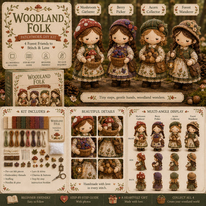 🎁Utolsó nap: Használd ki az 50% kedvezményt! 🧵Patchwork miniatűr készlet a Miniature World sorozatból.
