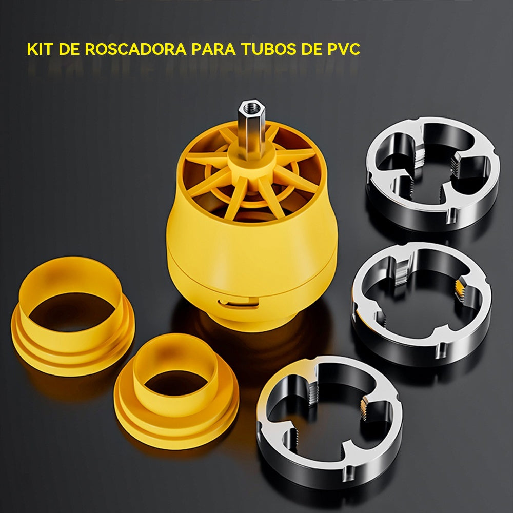 🛠️【Belső és külső menetvágó szerszámkészlet】⚙️🔩 Vízvezeték menetvágó tartozék