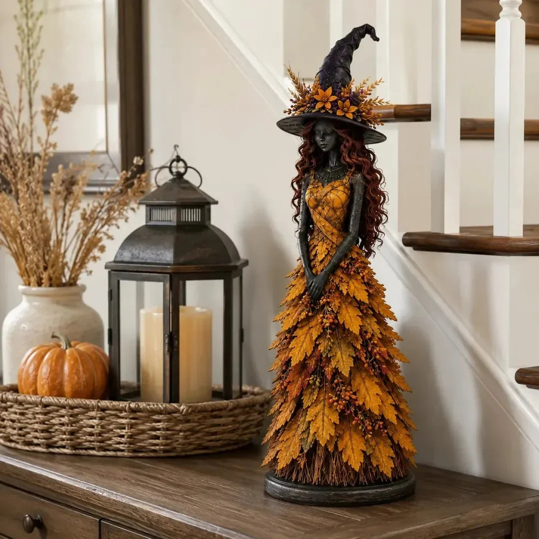 🔥 [Korlátozott ideig féláron] 🧙‍♀️ Varázslatos őszi boszorkánybaba
