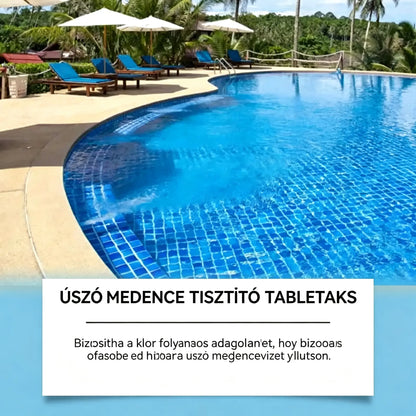 🔥【Vásárolj 1-t, kapsz 1-t ingyen】🏊‍♀️💧Medencetisztító tabletták a kristálytiszta vízért.