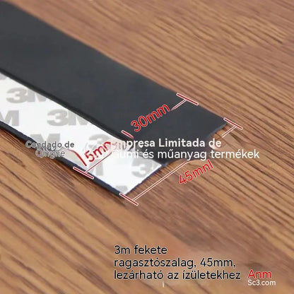 🔥【50% kedvezmény korlátozott ideig】🚪 PVC ajtó alsó tömítőszalag – Por- és huzatálló