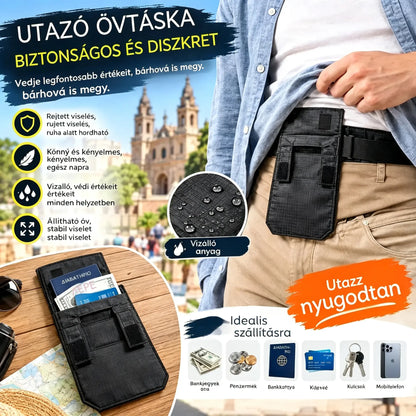 Darabonként 7700 forint 💳✈️ Rejtett pénzöv útlevél, készpénz és kártyák számára – Hordozható, biztonságos deréktáska repülőterekre, városnézéshez és szabadtéri kirándulásokhoz 🌍