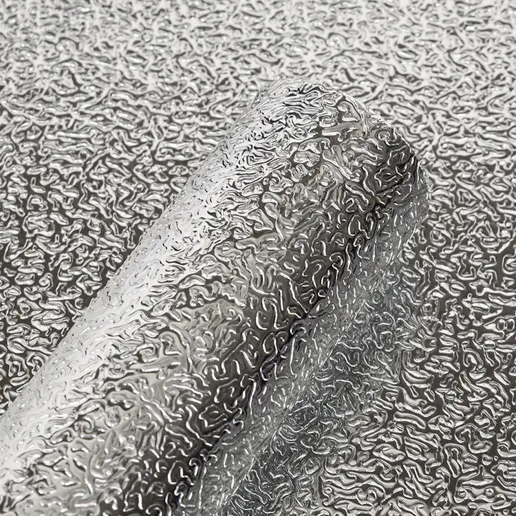 【40cm x 10m】🛡️ Levehető, öntapadós alufólia konyhába; olajálló, hőálló és könnyen tisztítható.