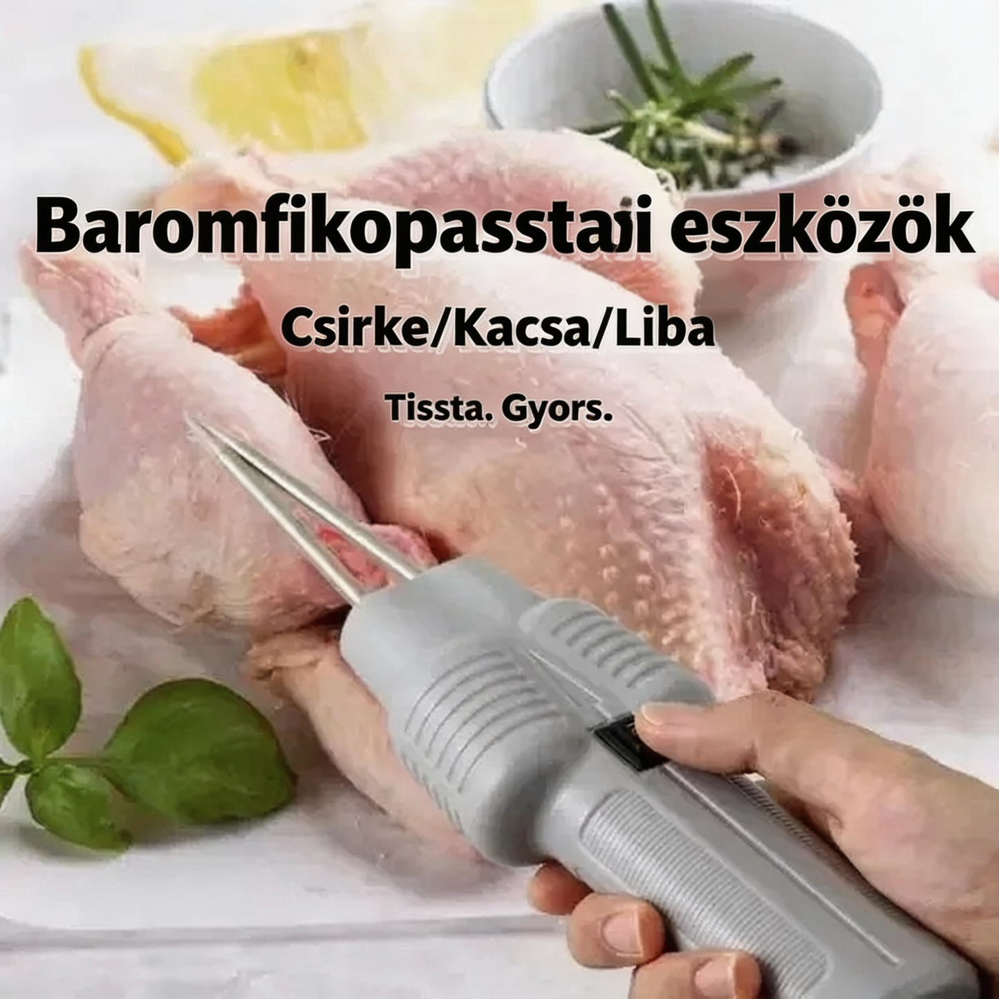 🦆Elektromos baromfiszőreltávolító gyorsan