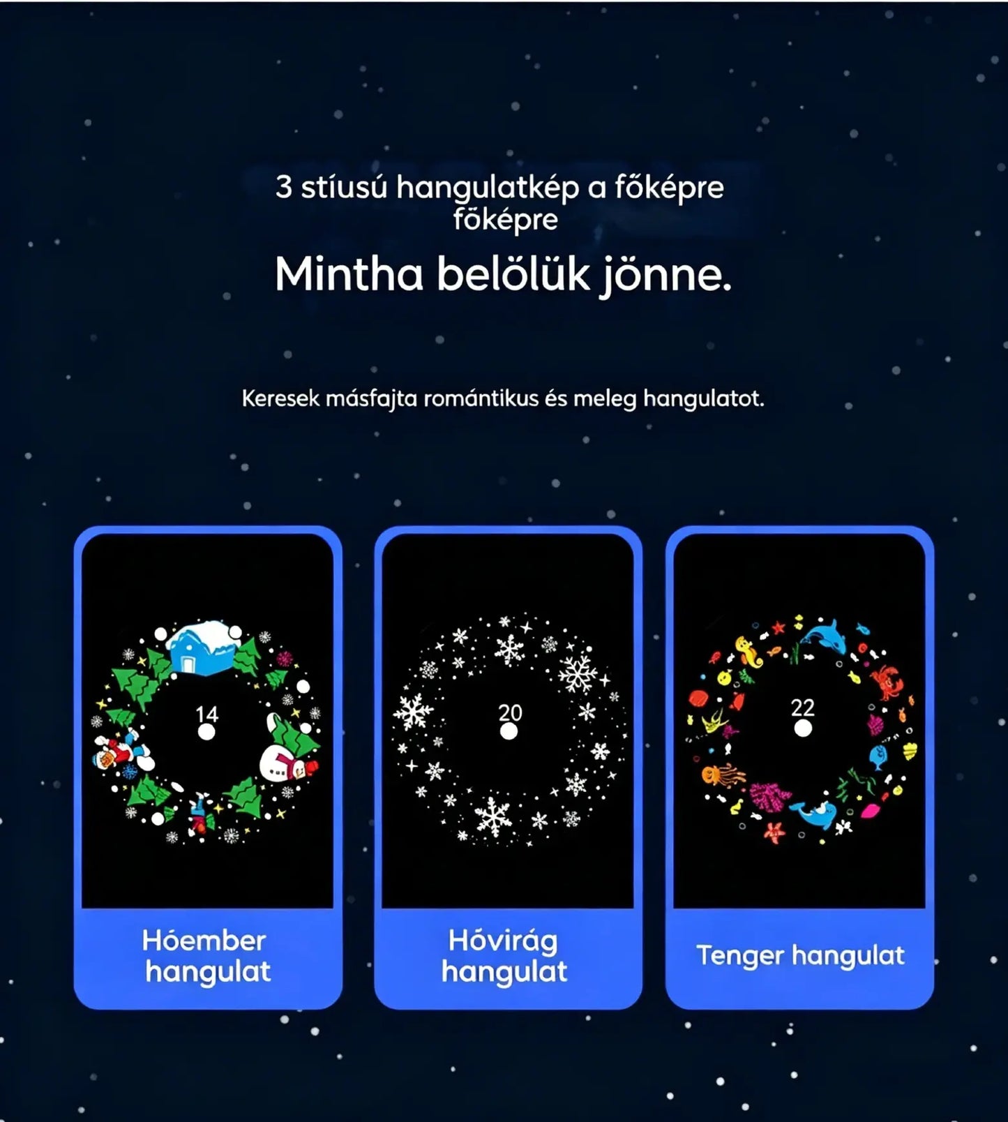 💖50% KEDVEZMÉNY 🌙2026 Dinamikus Forgó LED Projektor Lámpák! ☁️🔥✨