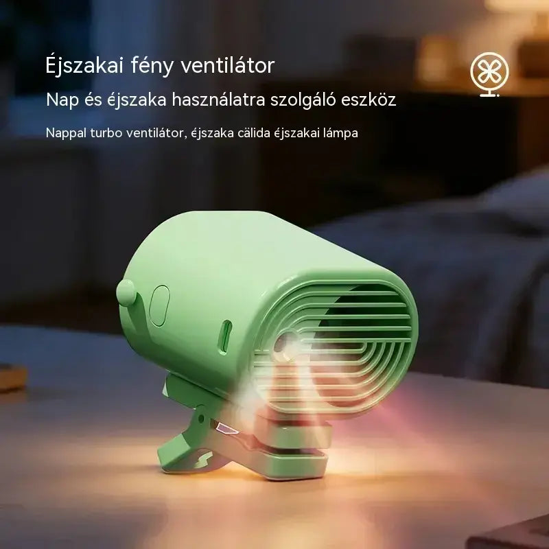 🌀 Kézhasználat nélküli ventilátor LED kijelzővel, beépített csipesszel és 199 állítható szinttel