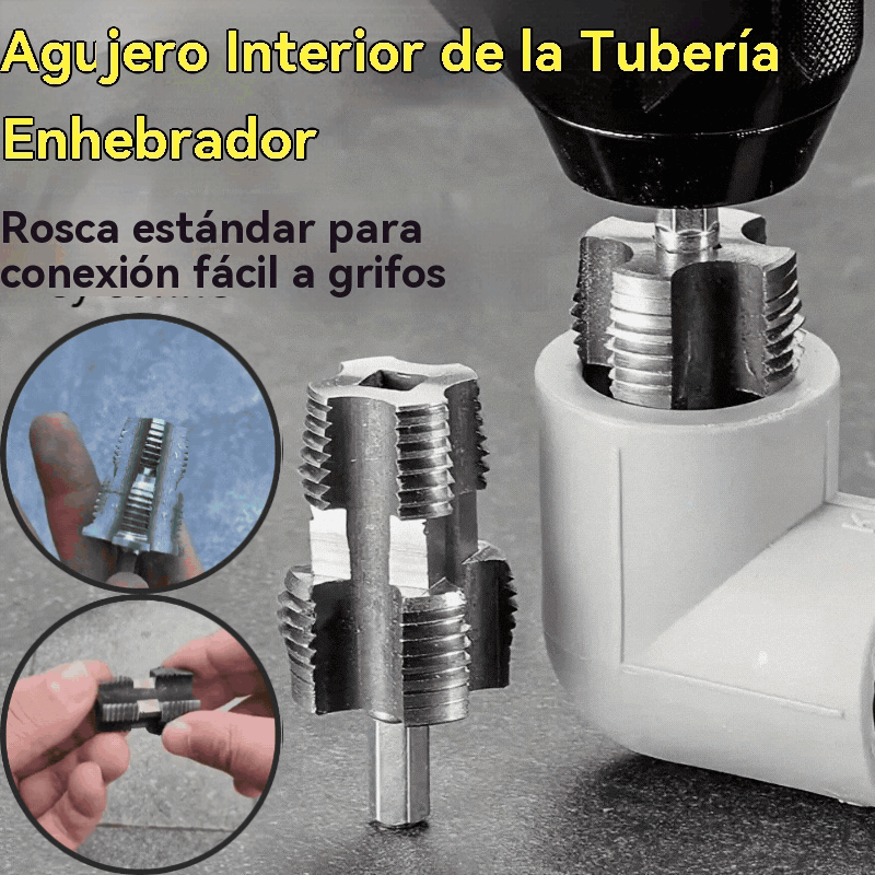 🛠️【Belső és külső menetvágó szerszámkészlet】⚙️🔩 Vízvezeték menetvágó tartozék