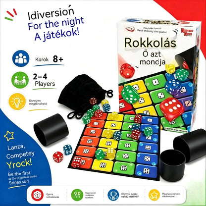 🎲👨‍👩‍👧‍👦Népszerű kockajáték, a Ligreto
