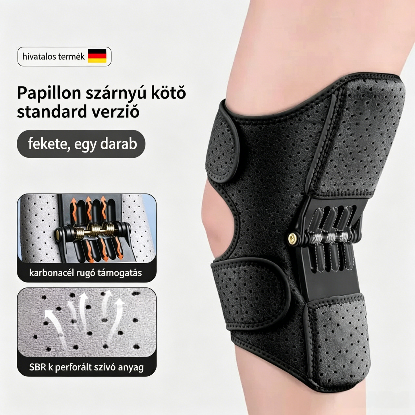 🔥【Korlátozott ideig 50% kedvezmény】🏃‍♀️🏃‍♂️Professzionális térdrögzítő a térd védelmére és a sérülések csökkentésére.