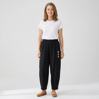 🔥【Korlátozott ideig féláron】【M–4XL】 👖 Könnyű és légáteresztő nyári pamut-lenvászon nadrág - modern, lezser, bokáig érő nadrág