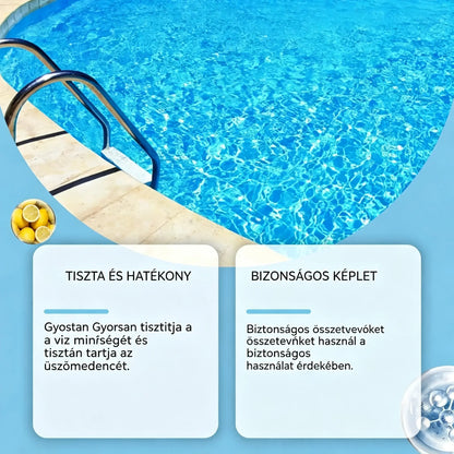 🔥【Vásárolj 1-t, kapsz 1-t ingyen】🏊‍♀️💧Medencetisztító tabletták a kristálytiszta vízért.