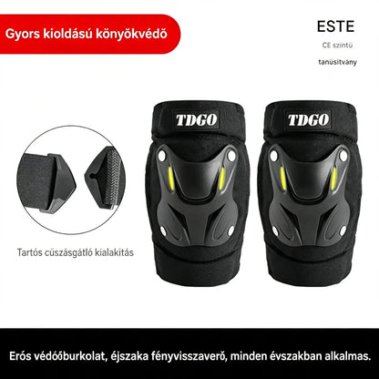 🔥 [Korlátozott ideig féláron] Fluoreszkáló védő térdvédők – Minden évszakban alkalmasak