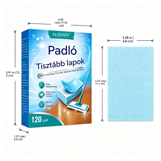 🔥【2 doboz/240 darab】✨ Vízben oldódó padlótisztító kendők: Tisztítsa meg és fényesítse az összes padlóját. 🧹💧