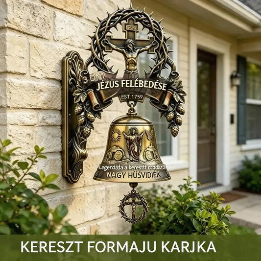 🔔 A hit és a remény szimbóluma otthonod számára! — "Triumph" fali csengő
