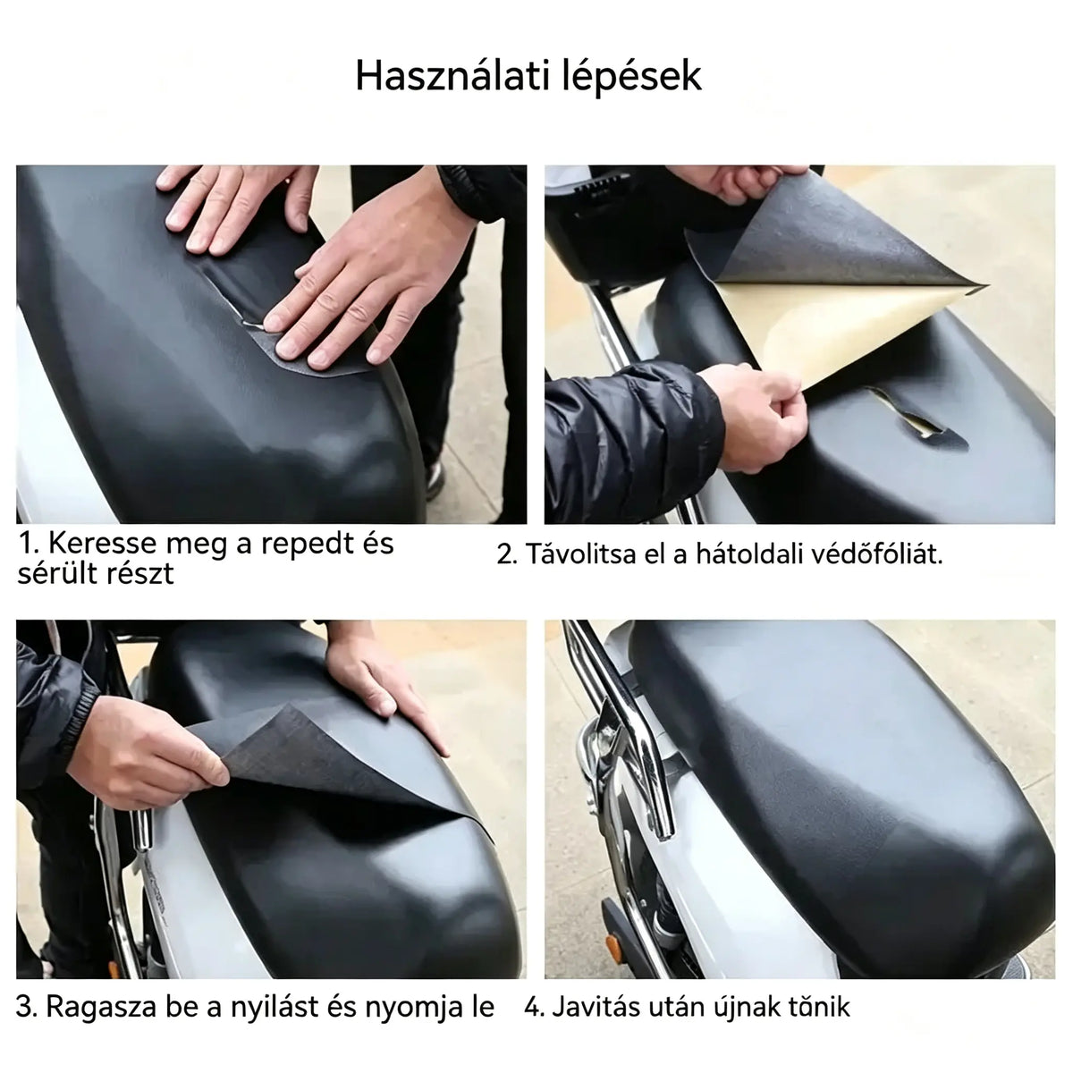 [20cm x 3m] Erős, öntapadós bőrjavító tapasz hámló és szakadt bőr javítására.