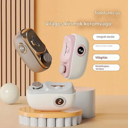 ✂️💅🔥Többszörös felhasználási célú fülkes elektromos csiszoló, ragadást megelőző védeléssel ellátott fülkes elektromos vágó